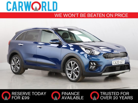 A null KIA NIRO 1.6 GDi 3 SUV 5dr Petrol Hybrid DCT Euro 6 (s/s) (139 bhp)