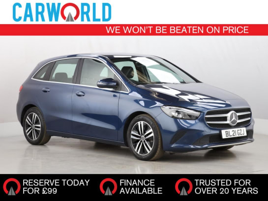 A null MERCEDES-BENZ B CLASS 1.3 B180 Sport MPV 5dr Petrol 7G-DCT Euro 6 (s/s) (136 ps)
