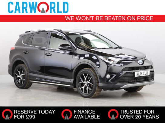 A null TOYOTA RAV4 2.5 VVT-h Design SUV 5dr Petrol Hybrid CVT 4WD Euro 6 (s/s) (197 ps)