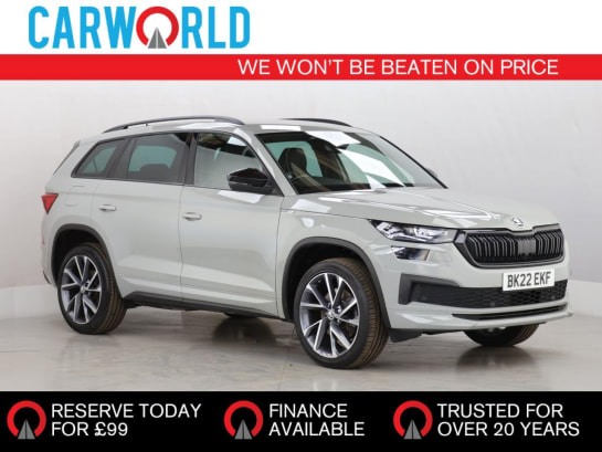 A null SKODA KODIAQ 2.0 TSI SportLine SUV 5dr Petrol DSG 4WD Euro 6 (s/s) (7 Seat) (190 ps)