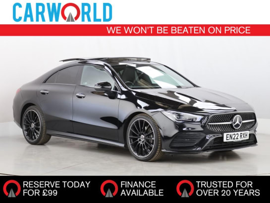 A null MERCEDES-BENZ CLA 1.3 CLA180 AMG Line Night Edition (Premium Plus) Coupe 4dr Petrol 7G-DCT Eu