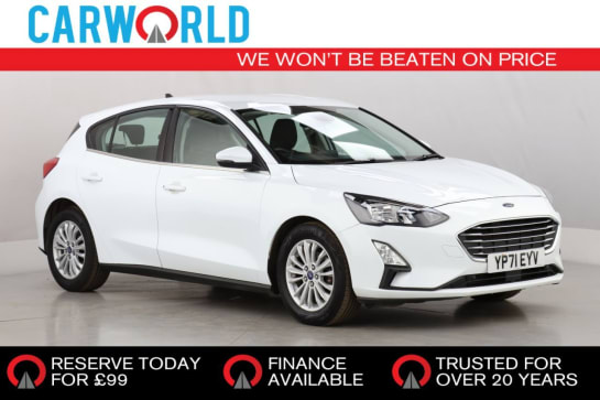 A 2022 FORD FOCUS 1.0T EcoBoost Titanium Edition Hatchback 5dr Petrol Manual Euro 6 (s/s) (12