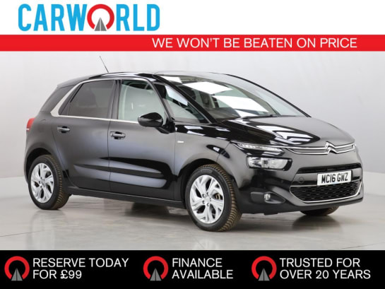 A null CITROEN C4 PICASSO 1.6 BlueHDi Exclusive+ MPV 5dr Diesel EAT6 Euro 6 (s/s) (120 ps)