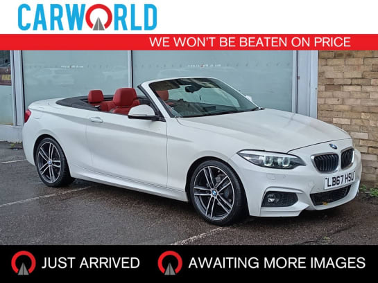 A null BMW 2 SERIES 2.0 218d M Sport Convertible 2dr Diesel Auto Euro 6 (s/s) (150 ps)