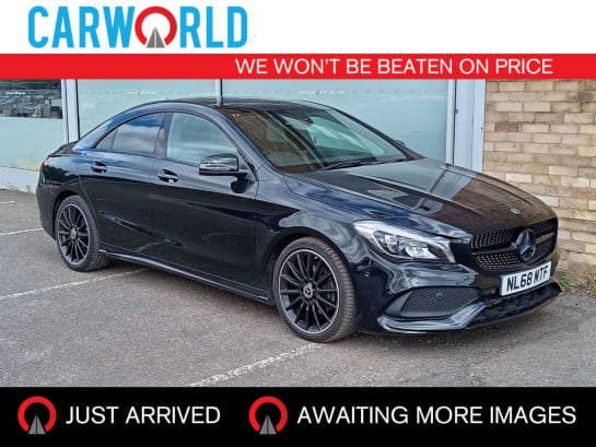 A null MERCEDES-BENZ CLA 1.6 CLA200 AMG Line Night Edition (Plus) Coupe 4dr Petrol 7G-DCT Euro 6 (s/