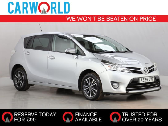A null TOYOTA VERSO 1.6 V-Matic Icon MPV 5dr Petrol Manual Euro 5 Euro 5 (132 ps) MPV