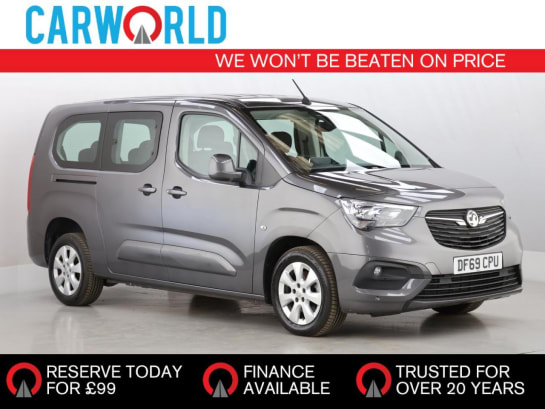 A null VAUXHALL COMBO LIFE 1.5 Turbo D BlueInjection Energy XL MPV 5dr Diesel Manual Euro 6 (s/s) (7 S