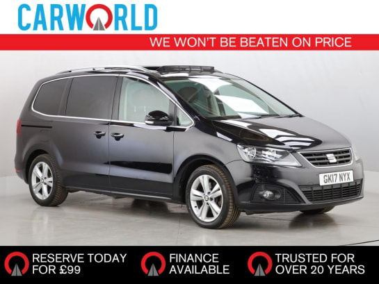 A null SEAT ALHAMBRA 2.0 TDI SE Lux MPV 5dr Diesel DSG Euro 6 (s/s) (184 ps)