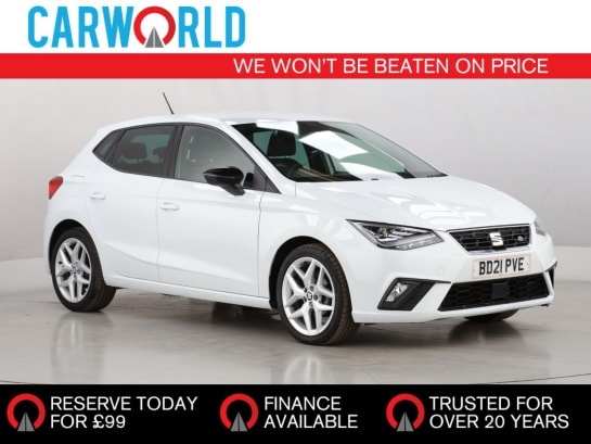 A null SEAT IBIZA 1.0 TSI FR Hatchback 5dr Petrol Manual Euro 6 (s/s) GPF (95 ps)