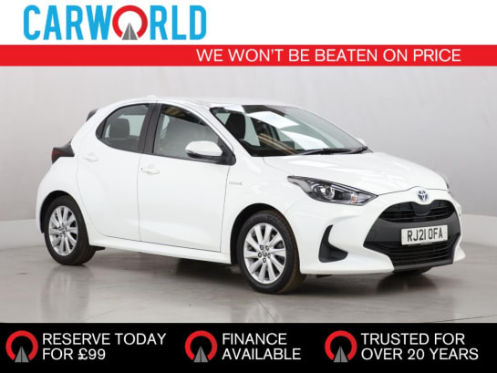 A null TOYOTA YARIS 1.5 VVT-h Icon Hatchback 5dr Petrol Hybrid E-CVT Euro 6 (s/s) (116 ps)