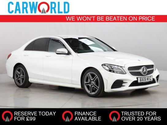 A null MERCEDES-BENZ C CLASS 1.5 C200 MHEV EQ Boost AMG Line Saloon 4dr Petrol G-Tronic+ Euro 6 (s/s) (1