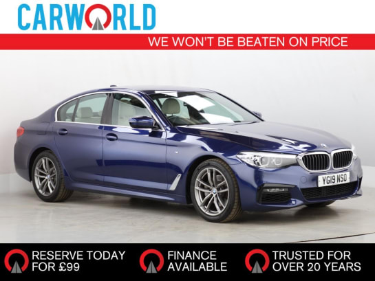A null BMW 5 SERIES 2.0 520d M Sport Saloon 4dr Diesel Auto xDrive Euro 6 (s/s) (190 ps)