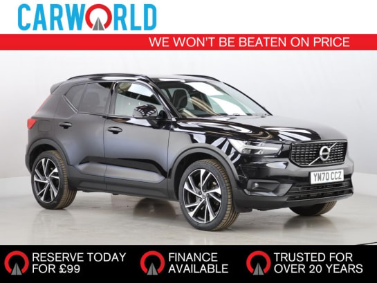 A null VOLVO XC40 1.5h T5 Twin Engine Recharge 10.7kWh R-Design Pro SUV 5dr Petrol Plug-in Hy