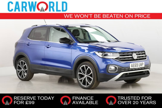 A null VOLKSWAGEN T-CROSS 1.0 TSI SEL SUV 5dr Petrol Manual Euro 6 (s/s) (115 ps)