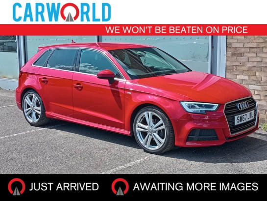 A null AUDI A3 1.5 TFSI CoD S line Sportback 5dr Petrol Manual Euro 6 (s/s) (150 ps)