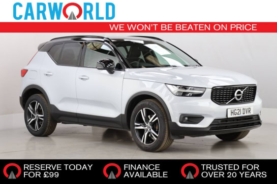 A null VOLVO XC40 1.5 T3 R-Design SUV 5dr Petrol Auto Euro 6 (s/s) (163 ps)