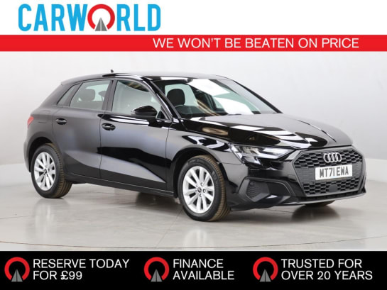 A null AUDI A3 2.0 TDI 30 Technik Sportback 5dr Diesel S Tronic Euro 6 (s/s) (116 ps)
