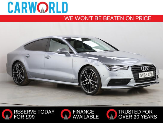 A null AUDI A7 3.0 TDI V6 Black Edition Sportback 5dr Diesel S Tronic quattro Euro 6 (s/s)