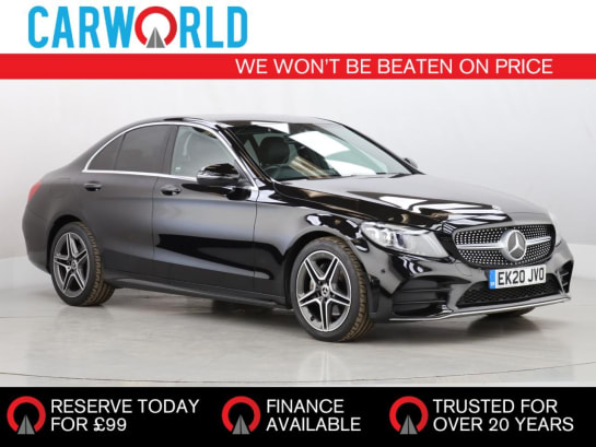 A null MERCEDES-BENZ C CLASS 2.0 C220d AMG Line Saloon 4dr Diesel G-Tronic+ Euro 6 (s/s) (194 ps)