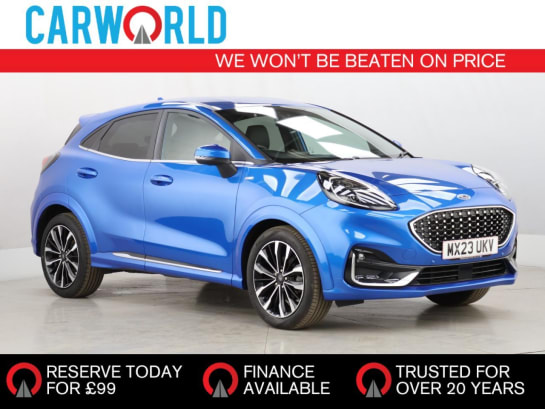 A 2023 FORD PUMA 1.0T EcoBoost MHEV ST-Line Vignale SUV 5dr Petrol Hybrid Manual Euro 6 (s/s
