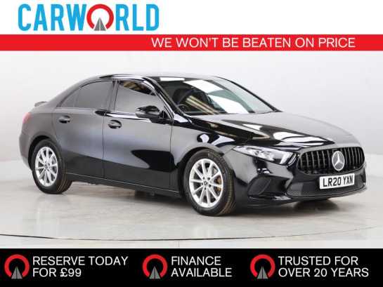 A null MERCEDES-BENZ A CLASS 1.3 A200 Sport Saloon 4dr Petrol Manual Euro 6 (s/s) (163 ps)