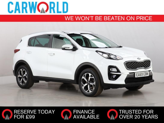 A 2019 KIA SPORTAGE 1.6 GDi 2 SUV 5dr Petrol Manual Euro 6 (s/s) (130 bhp)