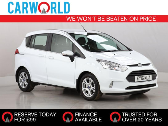A null FORD B-MAX 1.6 Zetec MPV 5dr Petrol Powershift Euro 5 (105 ps)