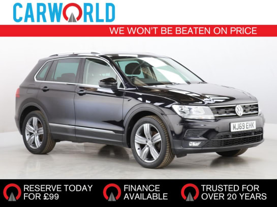 A 2019 VOLKSWAGEN TIGUAN 1.5 TSI EVO Match SUV 5dr Petrol Manual Euro 6 (s/s) (130 ps)