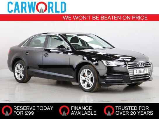 A null AUDI A4 1.4 TFSI Sport Saloon 4dr Petrol Manual Euro 6 (s/s) (150 ps) Saloon