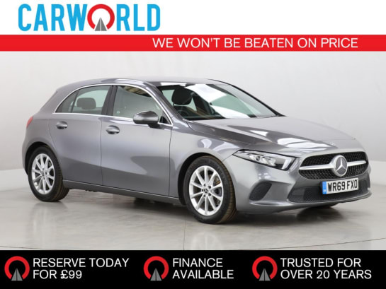 A 2019 MERCEDES-BENZ A CLASS 1.5 A180d Sport Hatchback 5dr Diesel 7G-DCT Euro 6 (s/s) (116 ps)