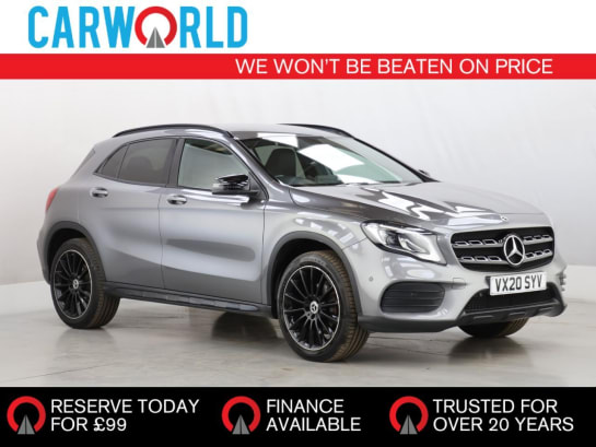 A 2020 MERCEDES-BENZ GLA CLASS 1.6 GLA180 AMG Line Edition SUV 5dr Petrol 7G-DCT Euro 6 (s/s) (122 ps)