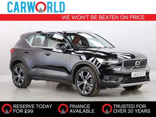 A 2020 VOLVO XC40 2.0 T4 Inscription Pro SUV 5dr Petrol Auto Euro 6 (s/s) (190 ps)