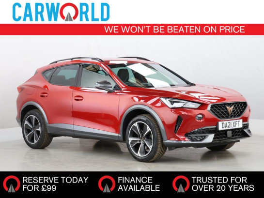 A 2021 CUPRA FORMENTOR 1.5 TSI V1 SUV 5dr Petrol Manual Euro 6 (s/s) (150 ps)