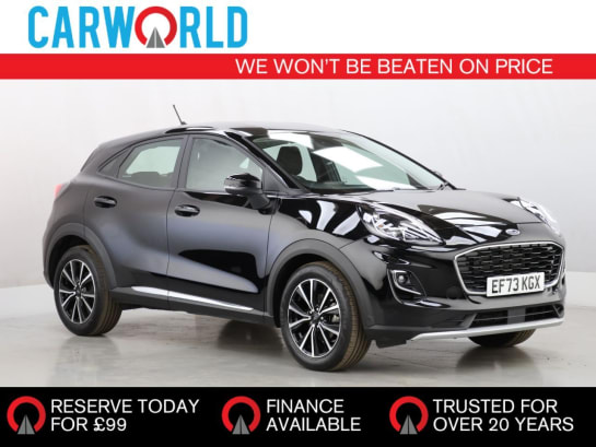 A 2024 FORD PUMA 1.0T EcoBoost MHEV Titanium SUV 5dr Petrol Hybrid Manual Euro 6 (s/s) (125