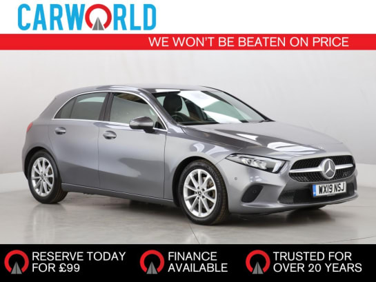 A 2019 MERCEDES-BENZ A CLASS 1.3 A200 Sport (Executive) Hatchback 5dr Petrol 7G-DCT Euro 6 (s/s) (163 ps