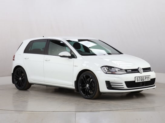 A 2016 VOLKSWAGEN GOLF 2.0 TDI BlueMotion Tech GTD Hatchback 5dr Diesel Manual Euro 6 (s/s) (184 p