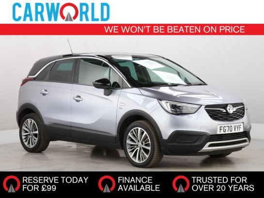 A 2020 VAUXHALL CROSSLAND X 1.5 Turbo D Griffin SUV 5dr Diesel Manual Euro 6 (s/s) (102 ps)