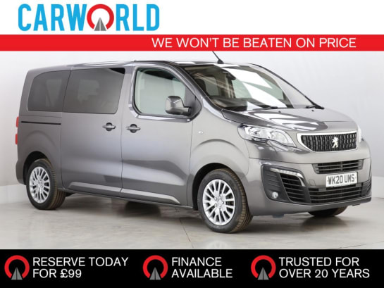 A null PEUGEOT TRAVELLER 1.5 BlueHDi Active Standard MPV 5dr Diesel Manual MWB Euro 6 (s/s) (120 ps)