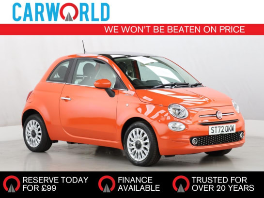 A 2022 FIAT 500 1.0 MHEV Dolcevita Hatchback 3dr Petrol Manual Euro 6 (s/s) (70 bhp)