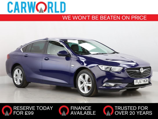 A 2017 VAUXHALL INSIGNIA 1.6 Turbo D ecoTEC SRi Nav Grand Sport 5dr Diesel Manual Euro 6 (s/s) (110