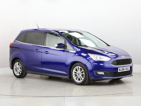 A null FORD GRAND C-MAX 1.0T EcoBoost Zetec MPV 5dr Petrol Manual Euro 6 (s/s) (Nav) (100 ps)
