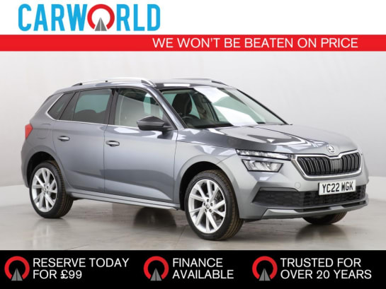A 2022 SKODA KAMIQ 1.0 TSI SE L Executive SUV 5dr Petrol Manual Euro 6 (s/s) (110 ps)