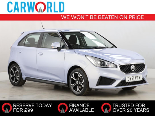 A 2021 MG MG 3 1.5 VTi-TECH Excite Hatchback 5dr Petrol Manual Euro 6 (s/s) (106 ps)