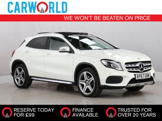 A 2017 MERCEDES-BENZ GLA CLASS 2.1 GLA220d AMG Line (Premium Plus) SUV 5dr Diesel 7G-DCT 4MATIC Euro 6 (s/