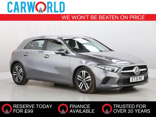 A 2021 MERCEDES-BENZ A CLASS 2.0 A180d Sport Hatchback 5dr Diesel 8G-DCT Euro 6 (s/s) (116 ps)