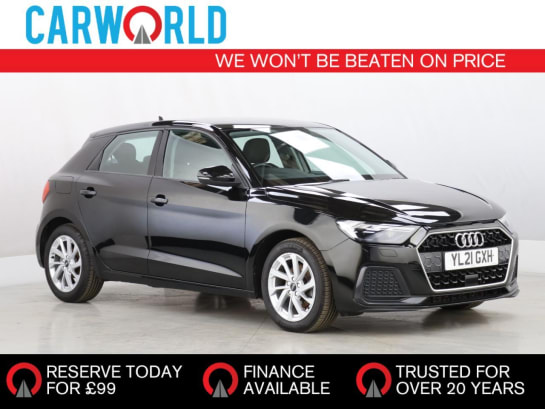 A 2021 AUDI A1 1.0 TFSI 30 Sport Sportback 5dr Petrol S Tronic Euro 6 (s/s) (110 ps)