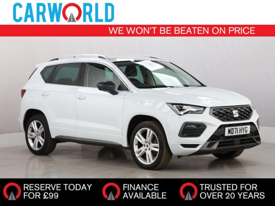 A 2022 SEAT ATECA 1.5 TSI EVO FR SUV 5dr Petrol DSG Euro 6 (s/s) (150 ps)