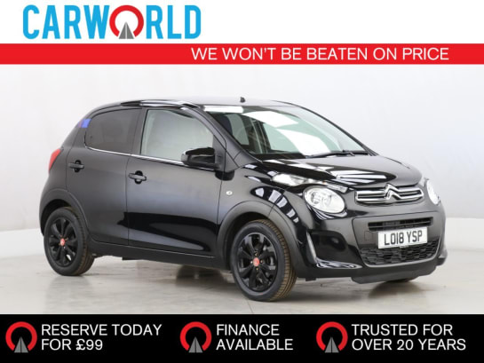 A 2018 CITROEN C1 1.0 VTi Urban Ride Hatchback 5dr Petrol Manual Euro 6 (72 ps)