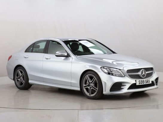 A 2019 MERCEDES-BENZ C CLASS 2.0 C300d AMG Line Saloon 4dr Diesel G-Tronic+ Euro 6 (s/s) (245 ps)