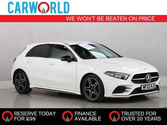 A 2022 MERCEDES-BENZ A CLASS 2.0 A180d AMG Line Edition (Executive) Hatchback 5dr Diesel 8G-DCT Euro 6 (